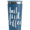 Coffee Addict Steel Blue RTIC Everyday Tumbler - 28 oz. - Close Up