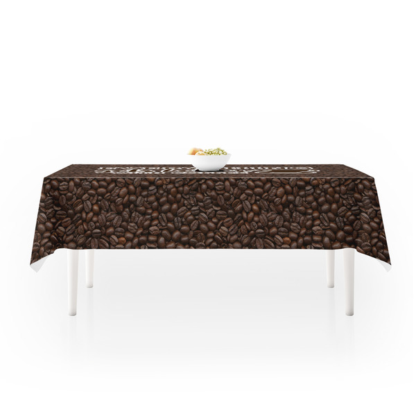 Coffee Addict Tablecloths (58"x102") - MAIN (side view)