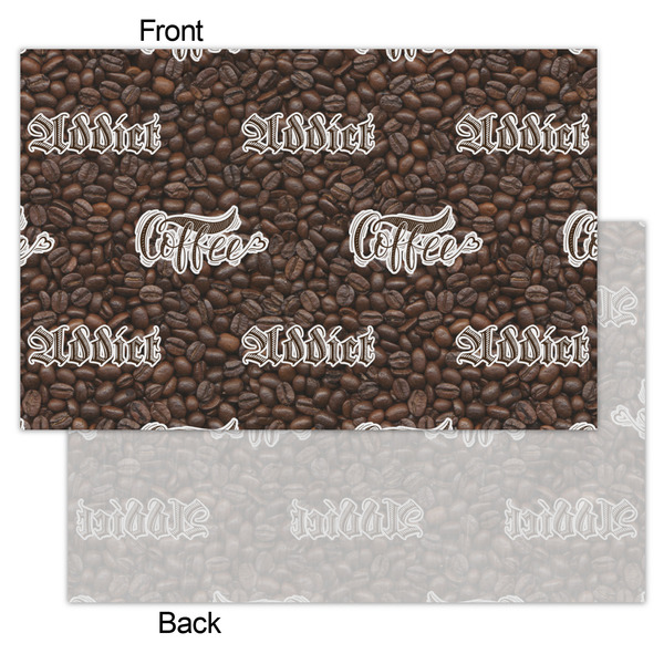 Coffee Addict Tissue Paper - Heavyweight - Small - Front & Back