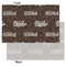 Coffee Addict Tissue Paper - Heavyweight - Small - Front & Back