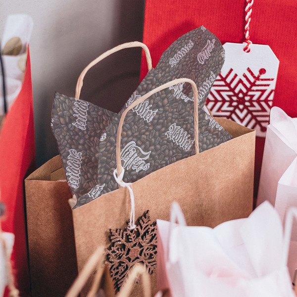 Coffee Addict Tissue Paper - In Gift Bag