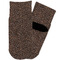 Coffee Addict Toddler Ankle Socks - Single Pair - Front and Back