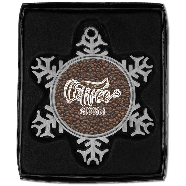 Coffee Addict Vintage Snowflake - In box