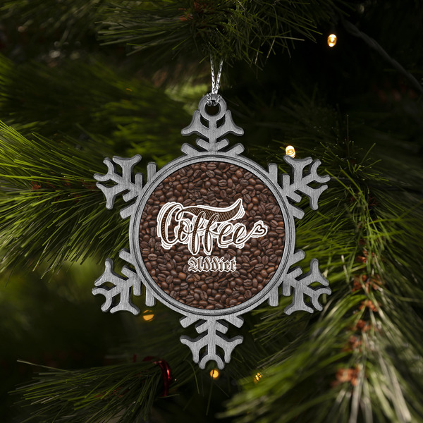 Coffee Addict Vintage Snowflake - (LIFESTYLE)