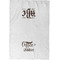 Coffee Addict Waffle Towel - Partial Print - Approval Image
