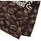 Coffee Addict Waffle Weave Towel - Closeup of Material Image