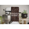 Coffee Addict Waffle Weave Towel - Full Color Print - Lifestyle Image
