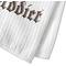 Coffee Addict Waffle Weave Towel - Closeup of Material Image