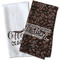 Coffee Addict Waffle Weave Towels - Two Print Styles