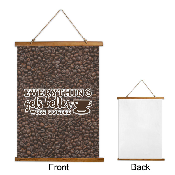 Coffee Addict Wall Hanging Tapestry - Portrait - APPROVAL