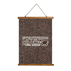 Coffee Addict Wall Hanging Tapestry - Tall