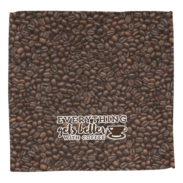 Coffee Addict Washcloth - Front - No Soap