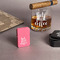 Coffee Addict Windproof Lighters - Pink - In Context