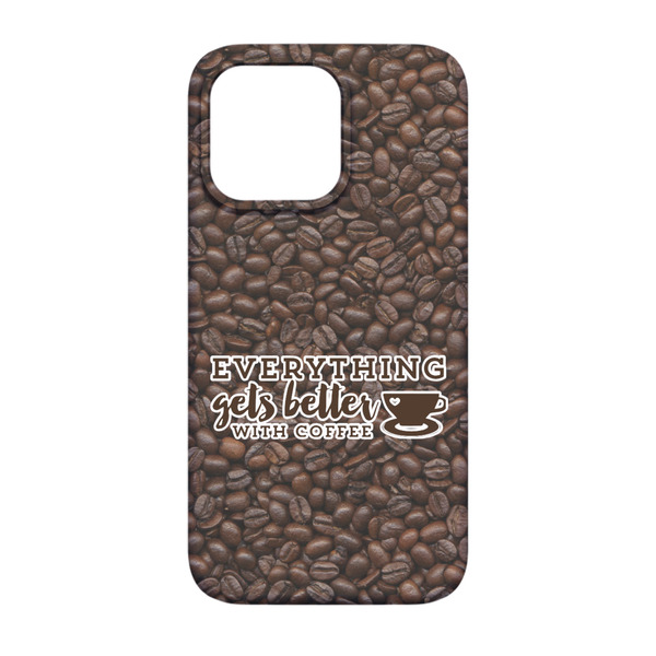 Coffee Addict iPhone 13 Pro Case - Back