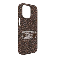 Coffee Addict iPhone Case - Plastic - iPhone 13 Pro Max