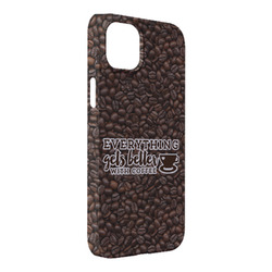Coffee Addict iPhone Case - Plastic - iPhone 14 Plus