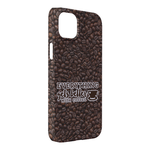 Custom Coffee Addict iPhone Case - Plastic - iPhone 14 Pro Max