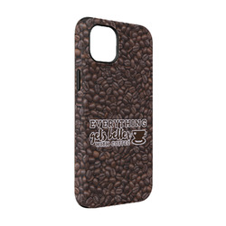 Coffee Addict iPhone Case - Rubber Lined - iPhone 14