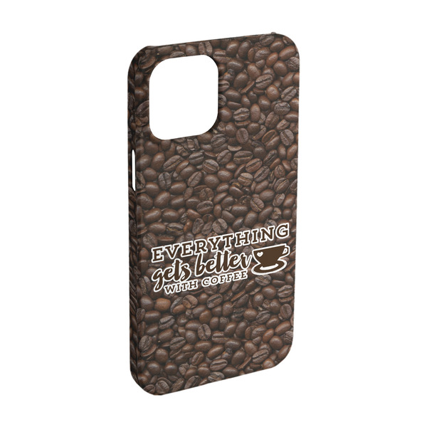 Custom Coffee Addict iPhone Case - Plastic - iPhone 15