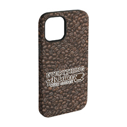Coffee Addict iPhone Case - Rubber Lined - iPhone 15 Pro