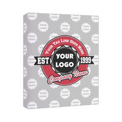 Logo & Tag Line Canvas Print - 11" x 14" w/ Logos
