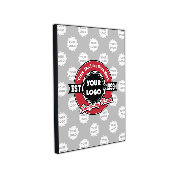 Logo & Tag Line 11x14 Wood Print - Angle View