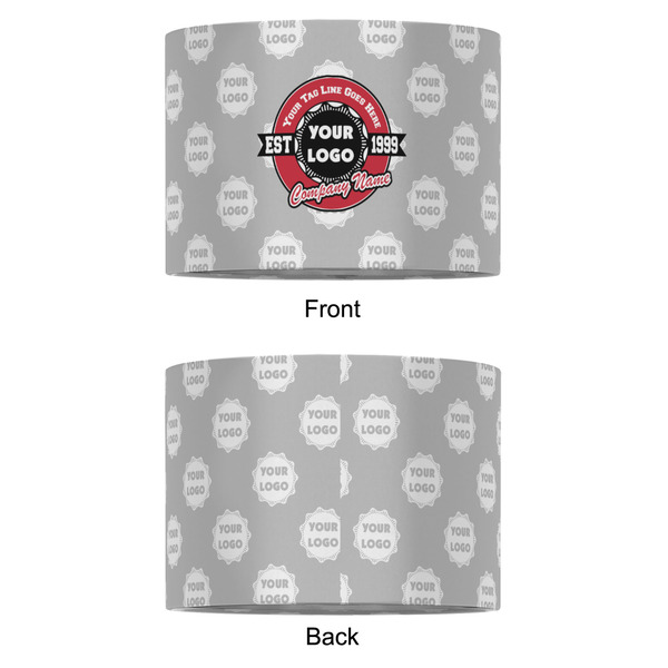 Logo & Tag Line 12" Drum Lampshade - APPROVAL (Fabric)