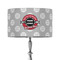 Logo & Tag Line 12" Drum Lamp Shade - Fabric (Personalized)
