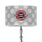 Logo & Tag Line 12" Drum Lamp Shade - Poly-film (Personalized)