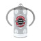 Logo & Tag Line 12 oz Stainless Steel Sippy Cups - FRONT
