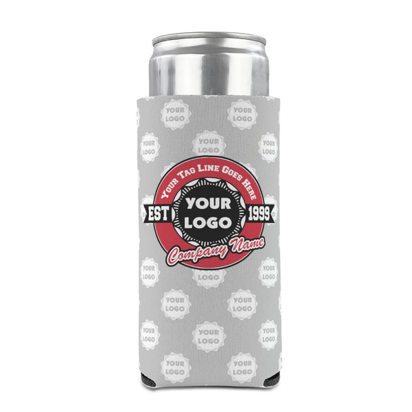 Logo & Tag Line 12oz Tall Can Sleeve - FRONT (on can)