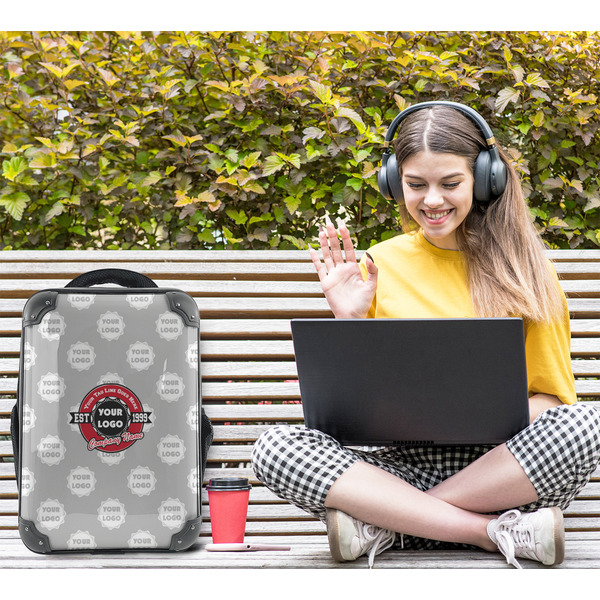 Logo & Tag Line 15" Backpack - LIFESTYLE