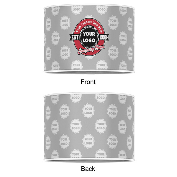 Logo & Tag Line 16" Drum Lampshade - APPROVAL (Poly Film)