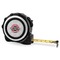 Logo & Tag Line 16 Foot Black & Silver Tape Measures - Front