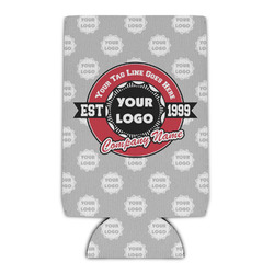 Logo & Tag Line Can Cooler w/ Logos