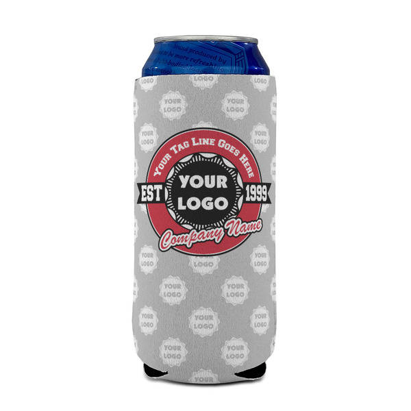 Logo & Tag Line 16oz Can Sleeve - FRONT (on can)