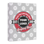 Logo & Tag Line Canvas Print - 16" x 20" w/ Logos