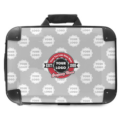 Logo & Tag Line Hard Shell Briefcase - 18" w/ Logos