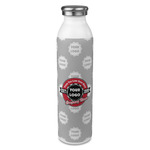 Logo & Tag Line 20oz Stainless Steel Water Bottle - Full Print w/ Logos