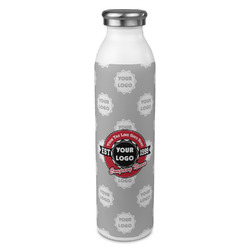 Logo & Tag Line 20oz Stainless Steel Water Bottle - Full Print w/ Logos