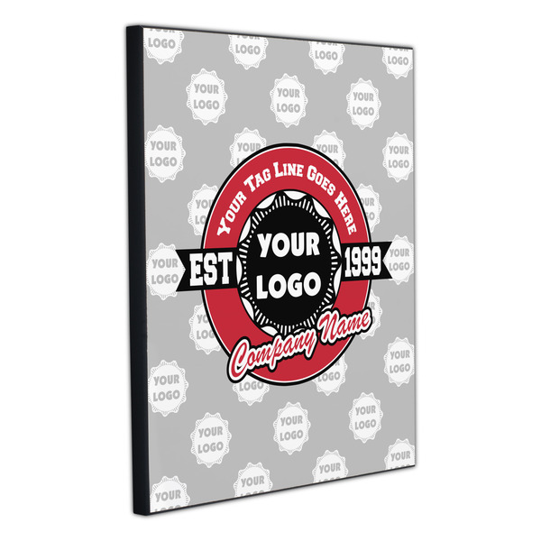 Logo & Tag Line 20x24 Wood Print - Angle View