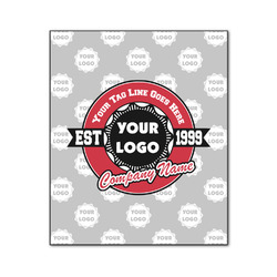 Logo & Tag Line Wood Print - 20" x 24" w/ Logos