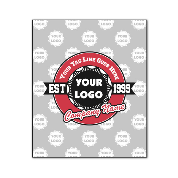 Logo & Tag Line 20x24 Wood Print - Front View