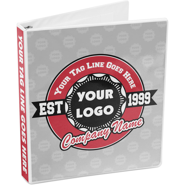Logo & Tag Line 3-Ring Binder 3/4 - Main