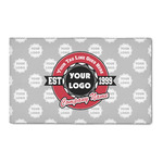 Logo & Tag Line Indoor Area Rug - 3' x 5' w/ Logos