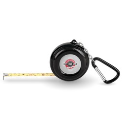 Logo & Tag Line Pocket Tape Measure - 6 Ft w/ Carabiner Clip (Personalized)