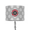 Logo & Tag Line 8" Drum Lamp Shade - Fabric (Personalized)