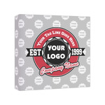 Logo & Tag Line Canvas Print - 8" x 8" w/ Logos
