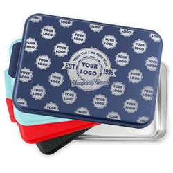 Logo & Tag Line Aluminum Baking Pan with Lid (Personalized)