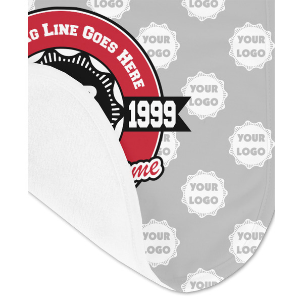 Logo & Tag Line Baby Bib - AFT detail